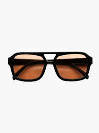 black / orange